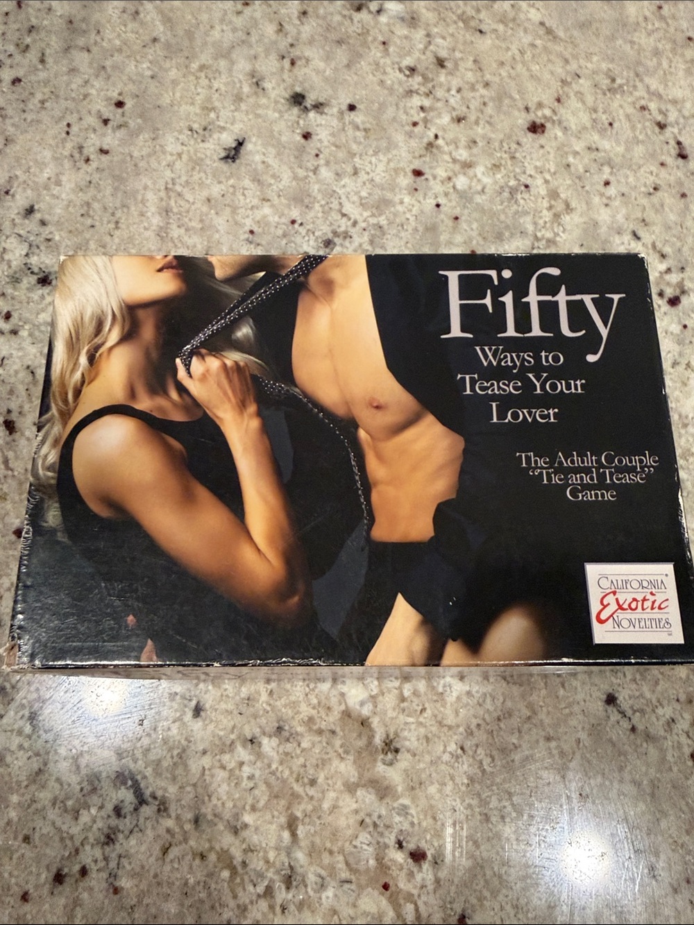 Fifty Ways to Tease Your Lover - Adult Couple Game (Black)